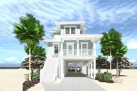 Home On The Beach Portofino The Shores Beach Cottage Exterior Beachfront House South Padre Island