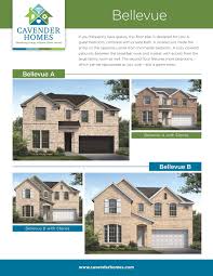 Bellevue Floor Plan Floor Plans New Homes For Sale New Homes