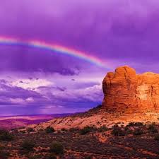 U S Department Of The On Instagram Here S A Great Photo To End The Work Week Purple Skies And A Rainbow Make Purple Sky Utah National Parks National Parks