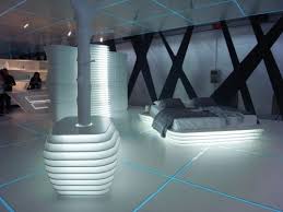 More Tron Inspired Futuristic Interiors Shelterness Futuristic Interior Futuristic Design Futuristic Bedroom