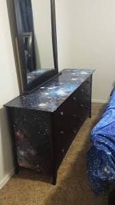 Space Themed Dresser Galaxy Furniture Space Furniture Space Themed Bedroom Space Themed Room Bedroom Themes