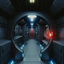 3dsmax Interior Spaceship Space Station Spaceship Interior Sci Fi Concept Art Sci Fi Environment