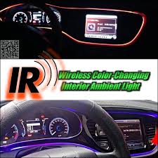 Wireless Ir Control Car Interior Ambient 16 Color Changing Light Diy Dashboard Light For Alfa Romeo Brera Spide Car Interior Color Changing Lights Car Lights