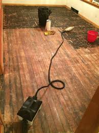 Awesome How To Remove Tar Glue Tile Off Hardwood Floor And View In 2020 Removing Vinyl Flooring Engineered Wood Floors Vinyl Flooring