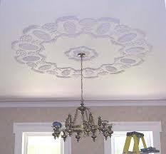 Plaster Ceiling Medallion Ceiling Medallions Stencils Wall Ceiling Decor