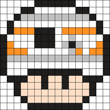 Bb8 Mushroom Kandi Pattern Perler Bead Patterns Pixel Art Templates Perler Bead Art