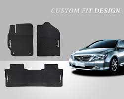 Hd Mart Toyota Camry 7th 2012 2013 2014 2015 2016 2017 Custom Fit Car Rubber Floor Mat Black Auto All Weather Heavy Dut Fit Car Rubber Floor Mats Toyota Camry