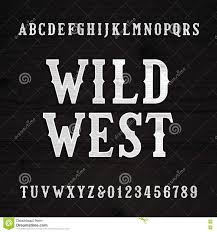 Wild West Font Vintage Alphabet Wood Texture Letters Royalty Free Stock Photos Textured Lettering Font Design Alphabet Western Font