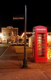 Collierville Tennessee Christmas 2011 Phone Booth From England Beside The Depot On The Square With Images Collierville Tennessee Collierville Tennessee Christmas