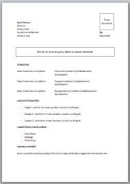 Cv Pour Etudiant Sans Experience Modele Et Conseils Cv Etudiant Modele Cv Etudiant Exemple Cv