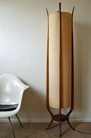 Mid Century Danish Modern Sculpted Walnut Teak Floor Lamp Retro Eames Era Teak Flooring Indoor Floor Lamps Floor Lamps Living Room