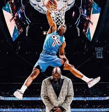 He Jumped Over Shaquille O Neal Oklahoma City Thunder Nba Shaquille O Neal