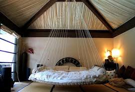 25 Hanging Bed Designs Floating In Creative Bedrooms Floating Bed Dreams Beds Round Beds