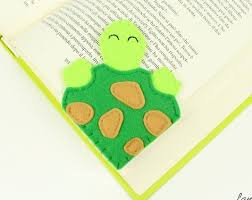 Segnalibro Tartaruga In Feltro Segnalibro Ad Angolo Simpatico E Divertente Realizzato A Mano Per Bambini Felt Bookmark Bookmarks Handmade Corner Bookmarks
