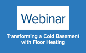 Transforming A Cold Basement With Floor Heating Floor Heating Systems Heating Systems Heat