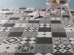 Deco Carrelage Aspect Carreaux Ciment Revisites Abk Docks Carrelages Du Marais Leroy Merlin Castorama Fashion Maman Carrelage Interieur Carreaux De Ciment Noir Et Blanc Carrelage Sol