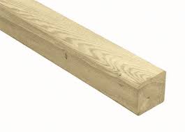 Poteau Bois 2 40 M Section 9 X 9 Cm Brico Depot