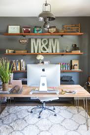 How To Build Industrial Wood Shelves Modish Main Home Office Furniture Home Office Design Home Office Space