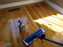 Using The Bona Refesher As A Polish For Hardwood Floors On A Small Test Area Behind A Chair That We Keep In Hardwood Floor Wax Polish Floor Wood Floor Cleaner