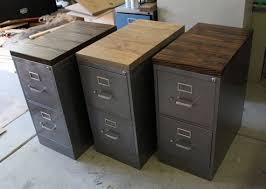 Refinished 2 Drawer Letter Size Metal Filing Cabinet W Wood Etsy Metal Filing Cabinet Rustic Office Cheap Office Furniture