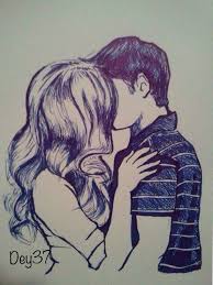 Image Couple Image 3063112 Par Taraa Sur Favim Fr Dessins D Amour Croquis Couple Dessin Amoureux