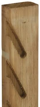 Lot De 2 Demi Poteaux Bois Persiennes Lemhi Brico Depot