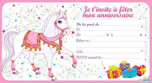 Invitation Anniversaire Le Cheval De La Princesse Un Magnifique Cheva Invitation Anniversaire A Imprimer Invitation Anniversaire Carte Invitation Anniversaire