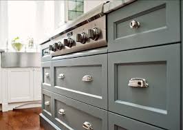 Gray Island Paint Color The Island Was Painted Ici 1356 West Coast Grey Paintcolor Grey Kitchen Remodel Home Kitchens Kitchen Inspirations