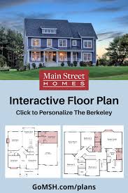 Interactive Floor Plan The Berkeley In 2020 Sims House Plans Floor Plans New Home Construction