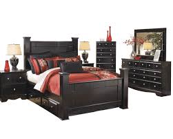 Ashley Shay 6pc E King Storage Bedroom Set With Two Nightstand And Chest In Black Nice Of You T Bedroom Set Bedroom Furniture Sets Ashley Furniture Bedroom