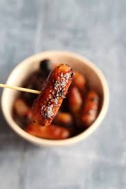 Honey Mustard Cocktail Sausages Curly S Cooking Recipe Cocktail Sausages Honey Recipes Sausage