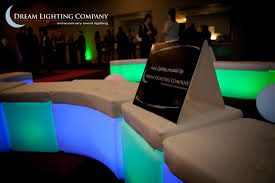 Blue Green Led Light Up Furniture Cubes By Dream Lighting Company Green Led Lights Green Led Event Lighting