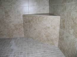 Tiled Shower Seat Bench Made From Cement Mortar Tile Your World Shower Seat Shower Bench Corner Shower Seat