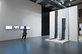 You Destroy Every Special Thing I Make 2017 2019 Part Of The Massmoca Exhibition Suffering From Realn In 2020 Video Installation Painting On Wood Gestural Painting