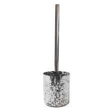 Brosse Wc Verre Pepite Argent Accessoires Wc Argent Brosse Wc