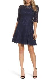 42 Stylish Mother Of The Bride Outfit Ideas Blue Bridesmaid Dresses Fit And Flare Dress Bride Clothes