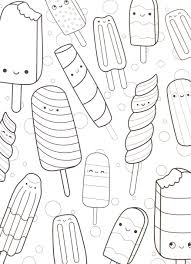 Fresh In Stock Our Super Cute Kawaii And Super Yummy Adult Coloring Book Image A Colorier