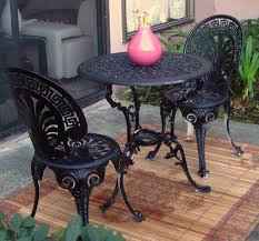 Wrought Iron Bistro Set Table And 2 Chairs For Sale Description From Flickr Com I Sea Cast Iron Patio Furniture Wrought Iron Patio Set Iron Patio Furniture