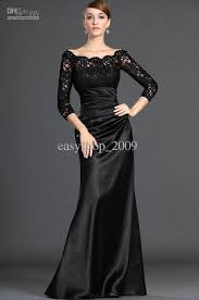 Custom Size Black Long Sleeve Wedding Dress Bridal Gown Evening Dress Gown Black Evening Dresses Wedding Dress Long Sleeve Evening Gowns Formal