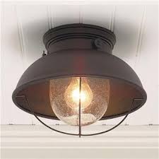 I Could Refinish The Front Room Light Fixture To Have This Oil Rubbed Bronze Look I Should Salt Mars Outdoor Ceiling Lights Cottage Lighting Ceiling Lights