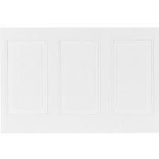 Unbranded 1 4 In X 32 In X 48 In Mdf Wainscot Panel Panmiragep The Home Depot Wainscoting Panels Wainscoting Faux Wainscoting