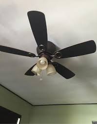 Hampton Bay Whitlock 44 In Brushed Nickel Ceiling Fan 51644 The Home Depot Brushed Nickel Ceiling Fan Ceiling Fan Ceiling Fan With Light