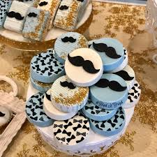 Mustache Theme Cookies Mustache Theme Oreos Little Man Theme Chocolatecovered Chocolate Birthday Cupcakes Decoration Birthday Cookies Mustache Baby Shower