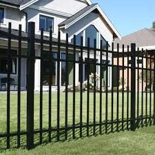 Peak Products Aluminum Fence Panel Black 5 Foot Home Depot Canada Aluminum Fence Fence Fence Design