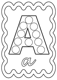 Coloriage Lettre A A Colorier Ou A Gommettes Coloriage Alphabet Coloriage Coloriage A Colorier