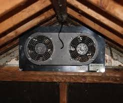 450 Cfm Gable Exhaust Attic Fan Attic Fan Attic Ventilation Attic