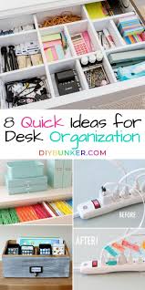 Desk Organization Ideas For An Efficient Office Space Desk Organization Diy Office Supply Organization Desk Organization