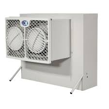 Aerocool 2800 Cfm 2 Speed Front Discharge Window Evaporative Cooler For 400 Sq Ft With Motor Wh2906 The Home Depot In 2020 Evaporative Cooler Swamp Cooler Evaporative Air Cooler