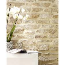 Deco Chambre Mur En Pierre Leroy Merlin En 2020 Papier Peint Effet Pierre Papier Peint Pierre Parement Pierre Interieur