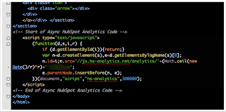 Install The Hubspot Tracking Code Coding Hubspot Script Type